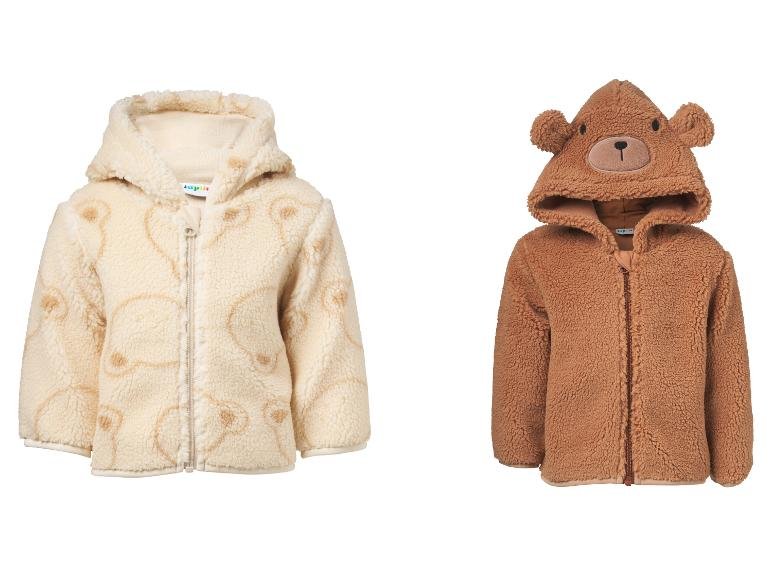 Veste en peluche bébé