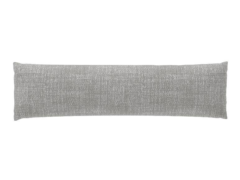 Taie d'oreiller de corps en flanelle fine ou taie réversible en flanelle fine, 45 x 145 cm