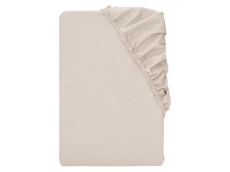 Drap-housse en flanelle fine, 90-100 x 200 cm