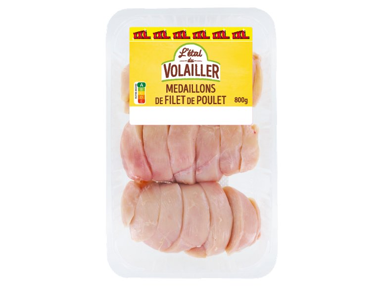 Medaillons de filet de poulet