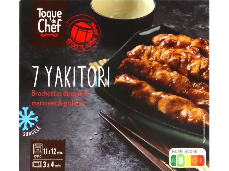 Yakitori brochettes de poulet