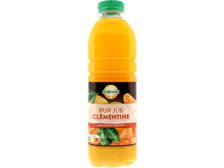 Pur jus de clémentine