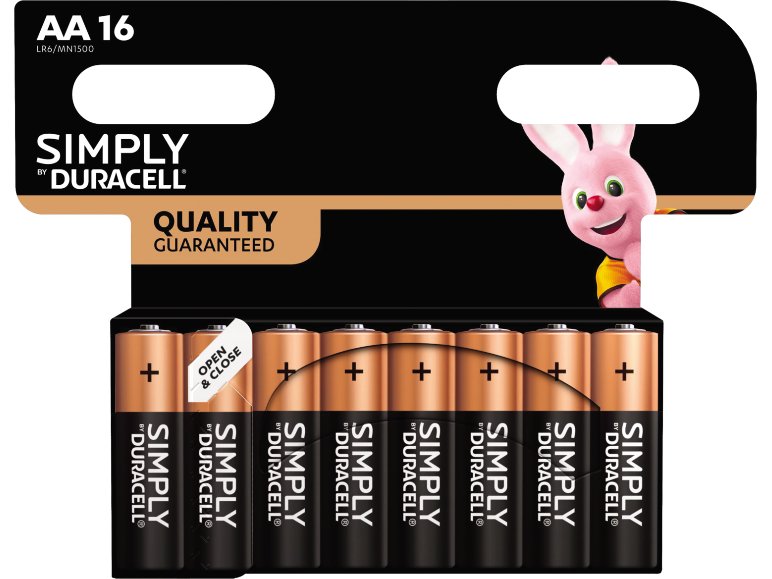 Duracell pile simply AA