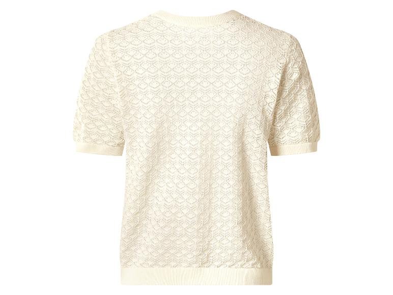 Pull en maille ajourée femme