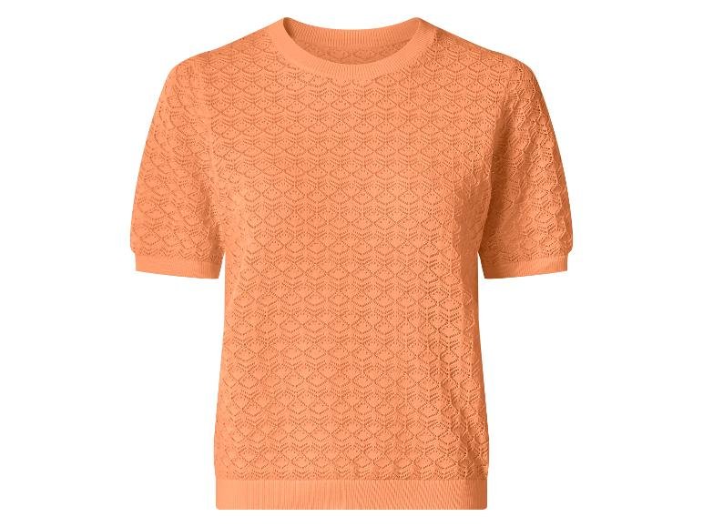 Pull en maille ajourée femme