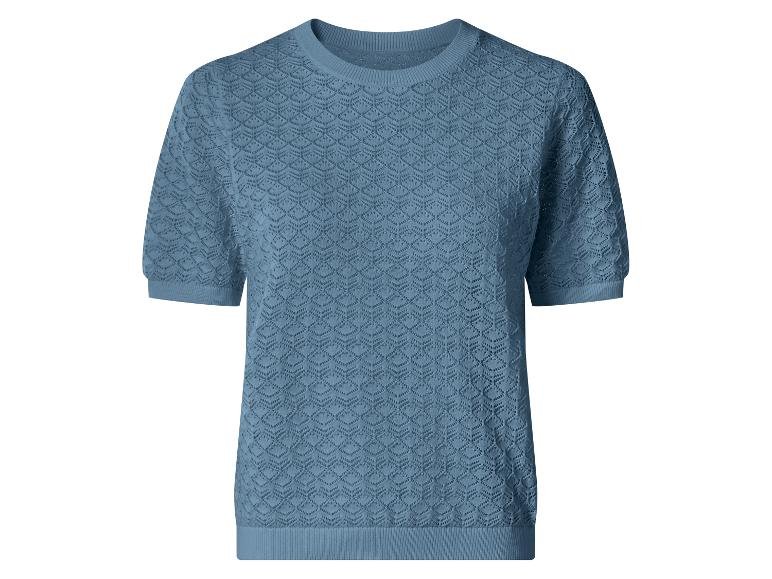 Pull en maille ajourée femme