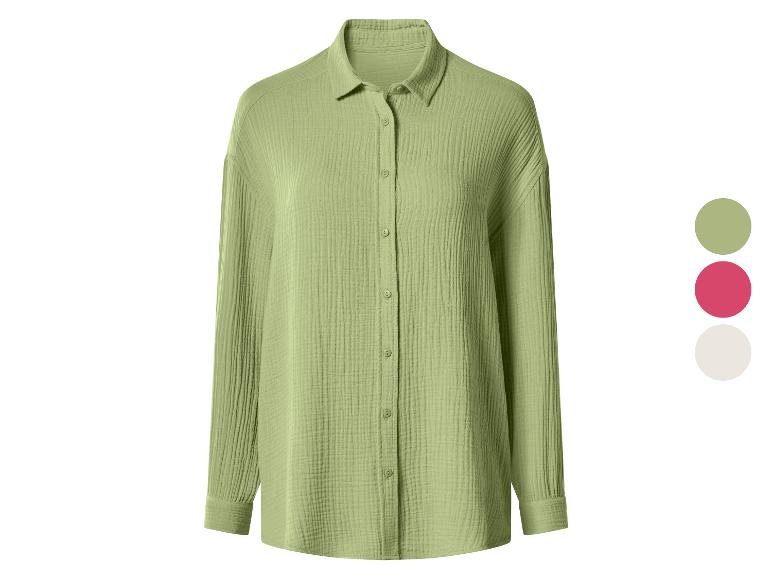 Blouse en mousseline femme