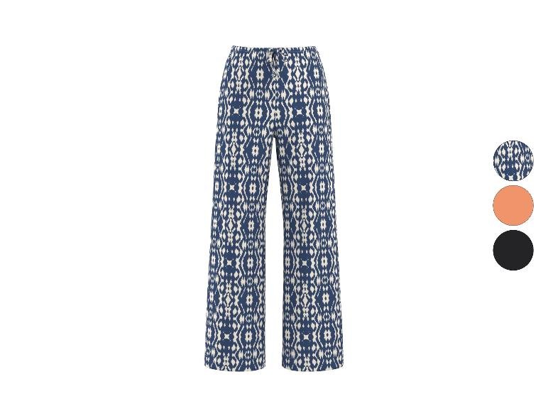 Pantalon large en satin femme