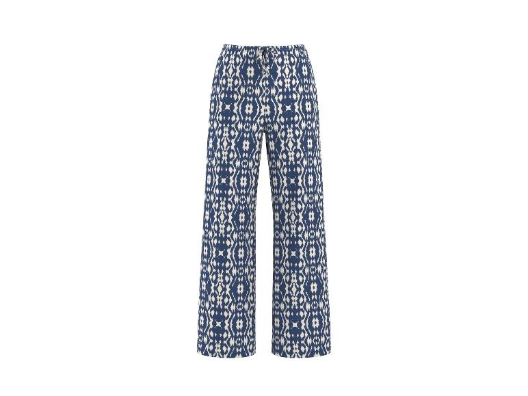 Pantalon large en satin femme