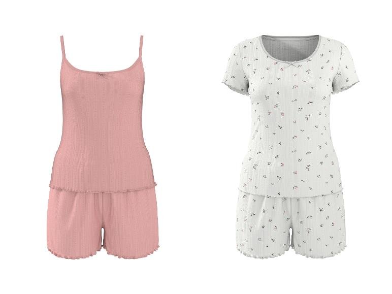 Pyjama en pointelle femme