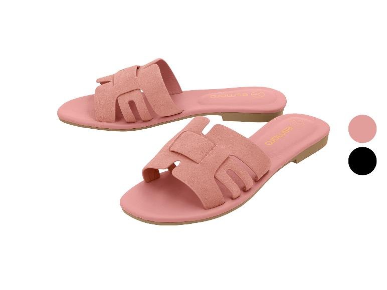 Mules en cuir femme