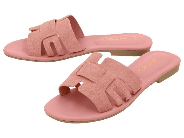 Mules en cuir femme