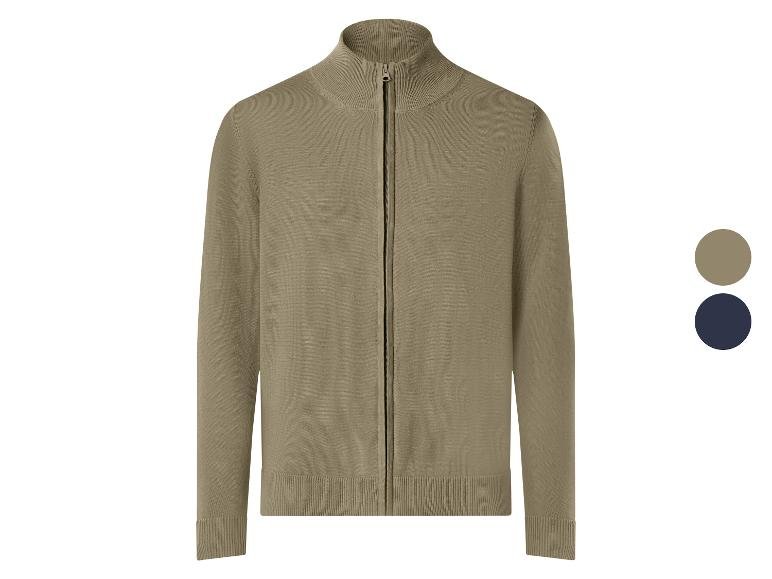 Gilet zippé en maille homme