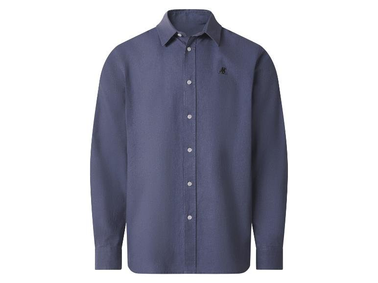 x U.S. Grand Polo Chemise homme en lin