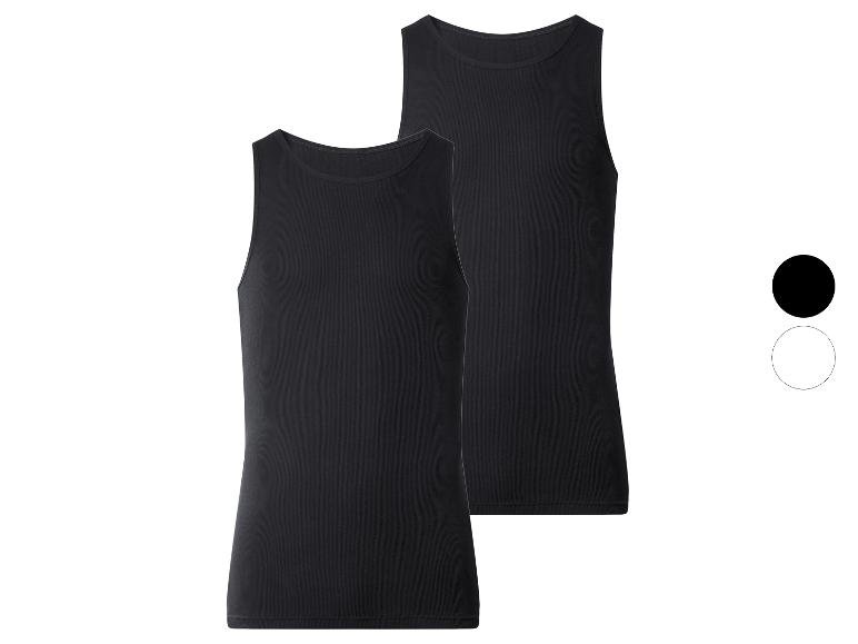 Débardeurs à double côte pour hommes, lot de 2