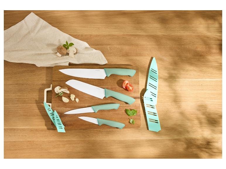 Set de couteaux en acier inoxydable, 4 pièces