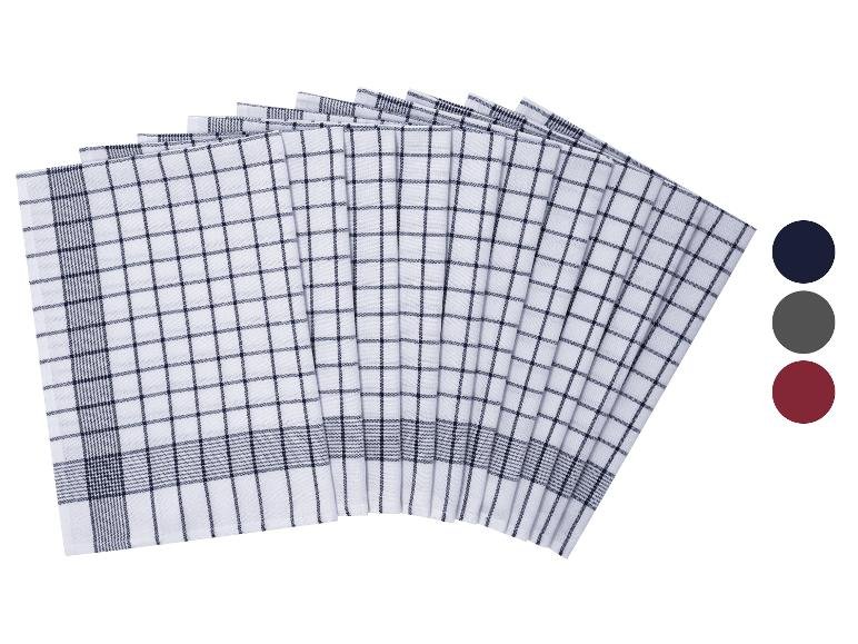 Torchon de vaisselle 50x70cm, lot de 10.