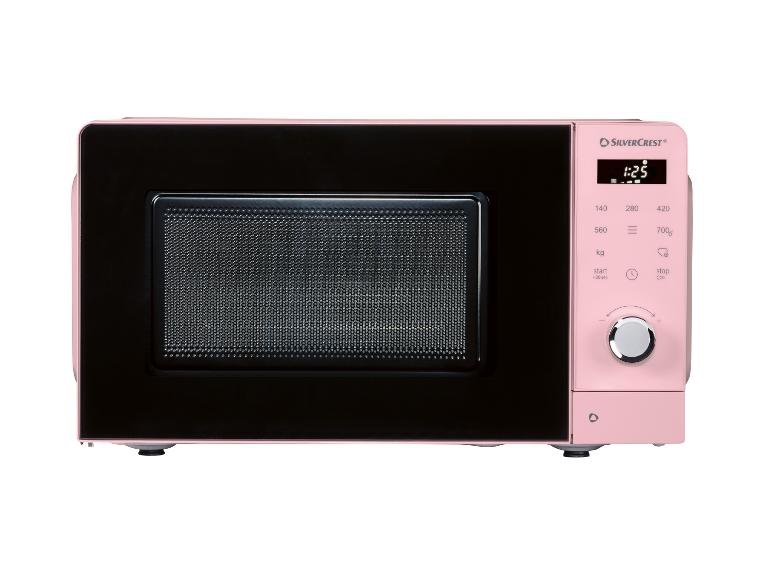 Four à micro-ondes SMWC 700 D2, 20 L, 700 W, rose pastel