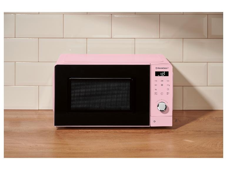 Four à micro-ondes SMWC 700 D2, 20 L, 700 W, rose pastel