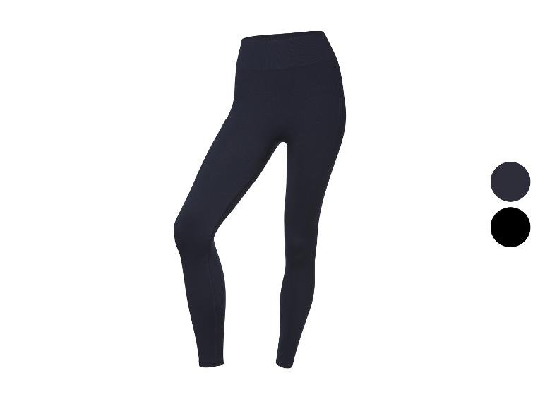 Collants de sport femme, seamless, avec poche sur la jambe.