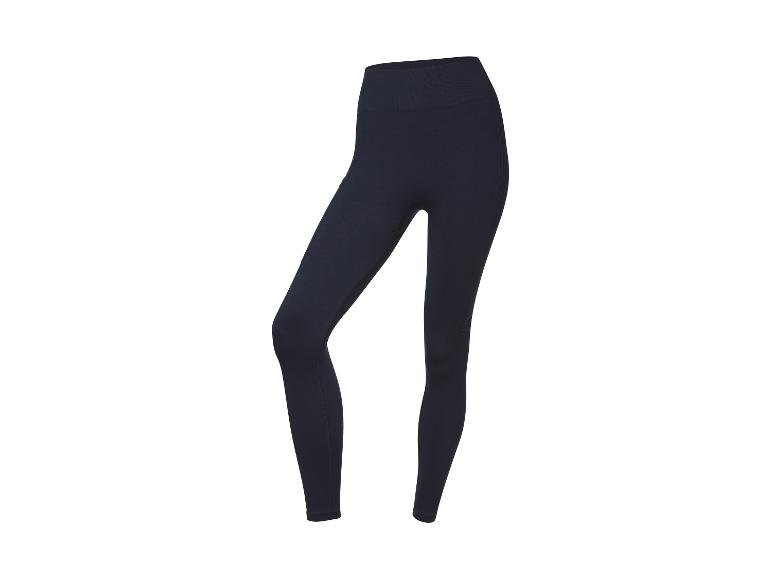 Collants de sport femme, seamless, avec poche sur la jambe.