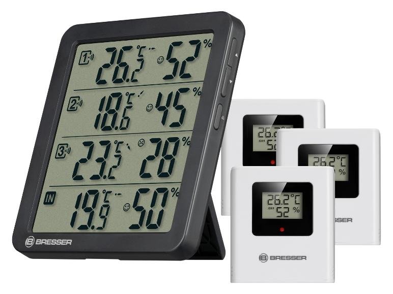 Thermo-/ Hygromètre Quadro