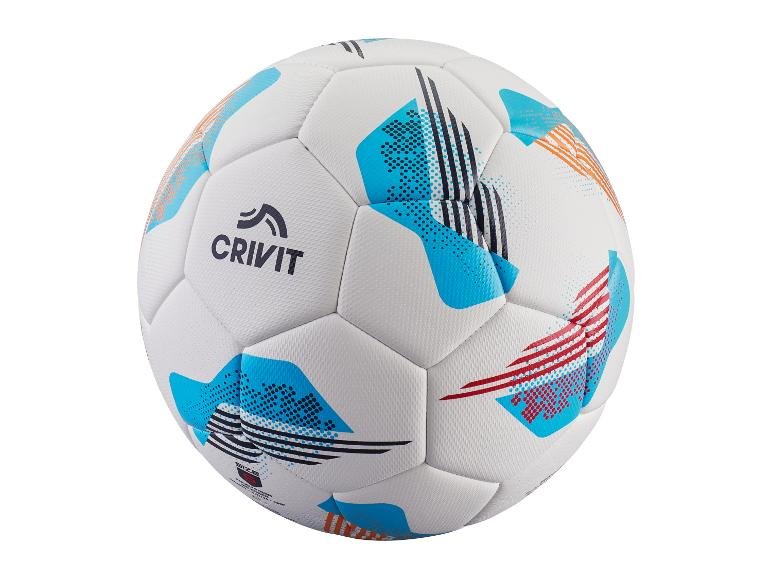 Ballon de football, avec valve renforcée par tissu.