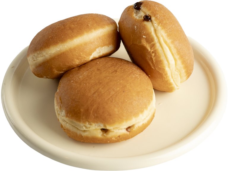 Beignet saveur chocolat noisette