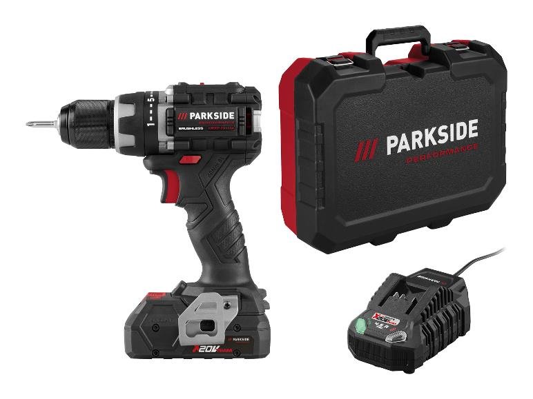 Perceuse-visseuse sans fil 20 V, PABSP 20 Li C4, avec batterie et chargeur