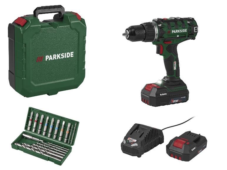 Set de perceuse-visseuse sans fil 20 V, PABS 20-Li I9, avec batterie et chargeur