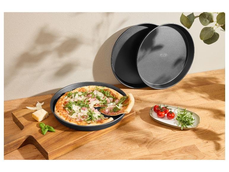 Lot de 3 moules à pizza