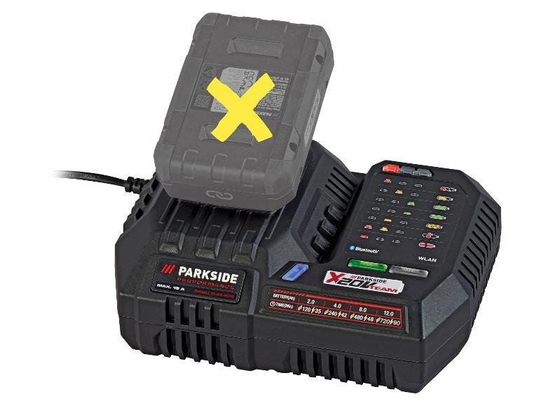 Chargeur de batterie Smart PLGS 2012 A1, 12 A, 20 V