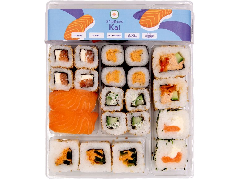 Plateau Sushi Kazoku