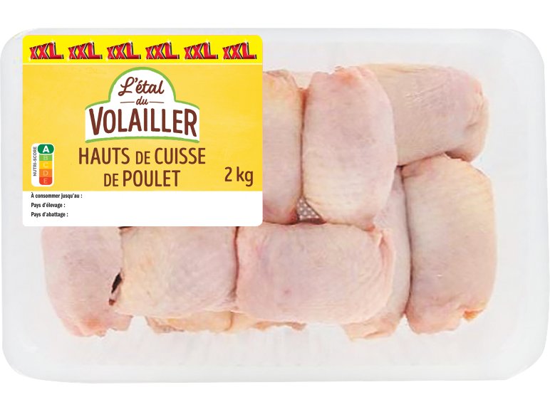 Hauts de cuisse de poulet