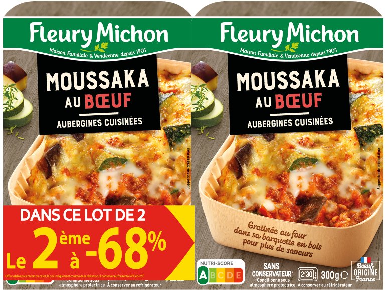 Moussaka au bœuf