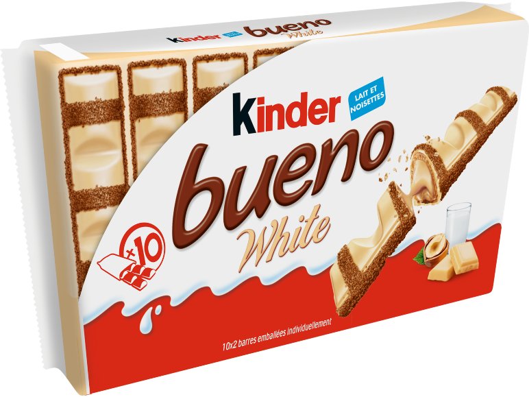 Kinder bueno white