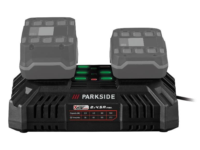 Chargeur de batterie double PDSLG 20 B1, 2,5 A, 20 V