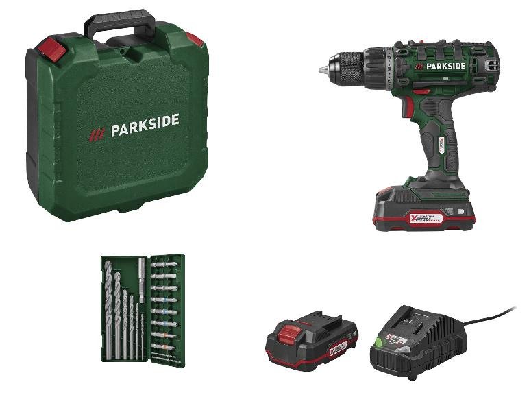Set perceuse-visseuse sans fil + batterie + chargeur, 20 V