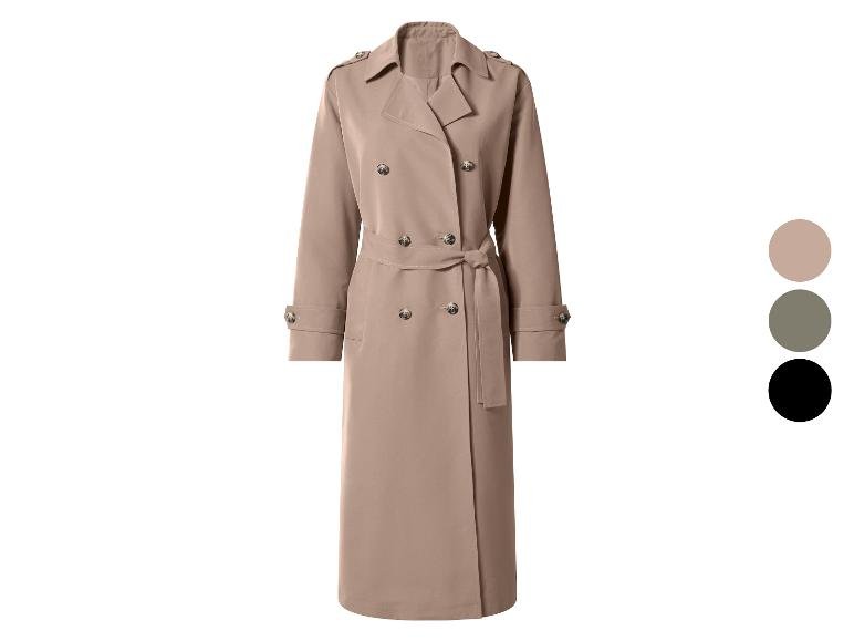 Trench long femme