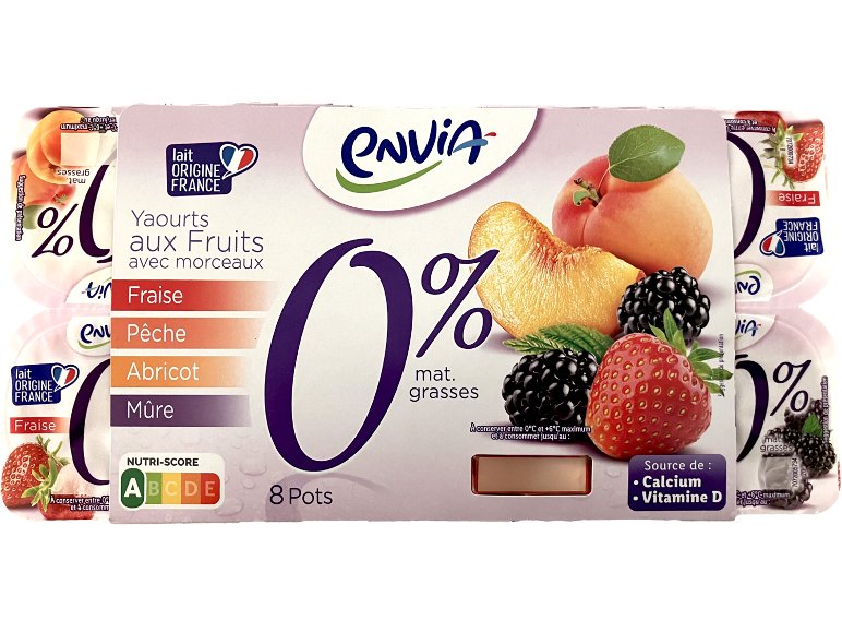 Yaourts aux fruits 0 %