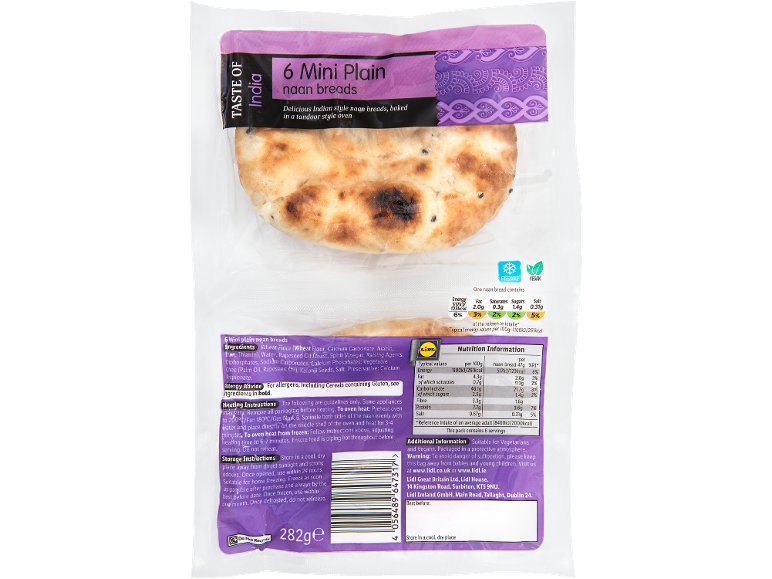 Mini pains naan