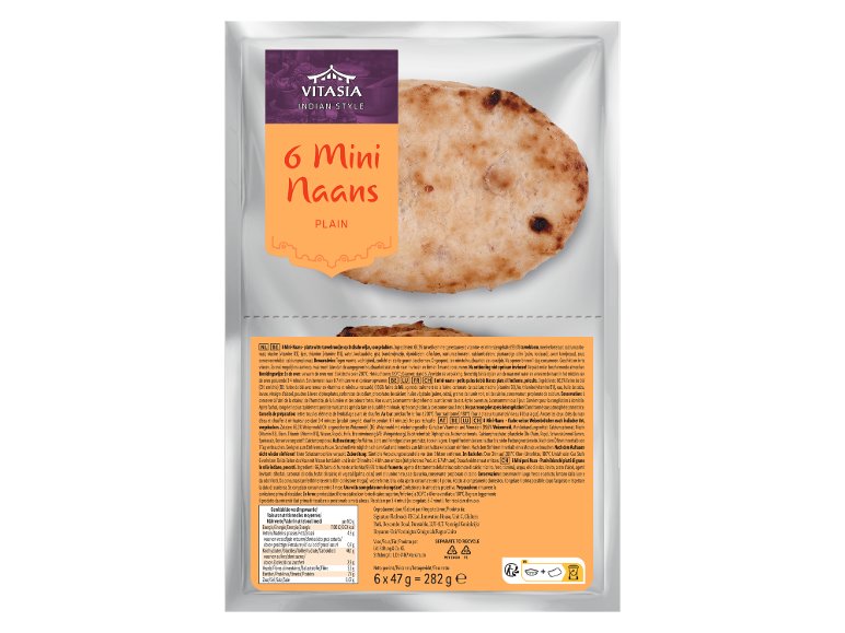 Mini pains naan