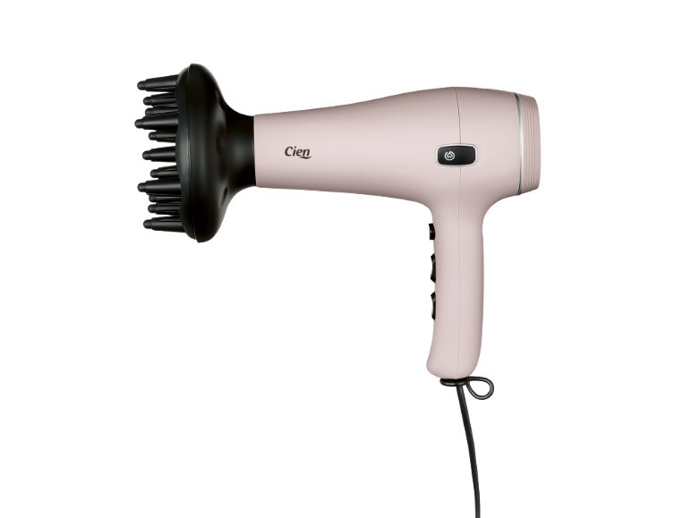 Sèche-cheveux avec enrouleur de câble automatique CBHTK 2000 A1
