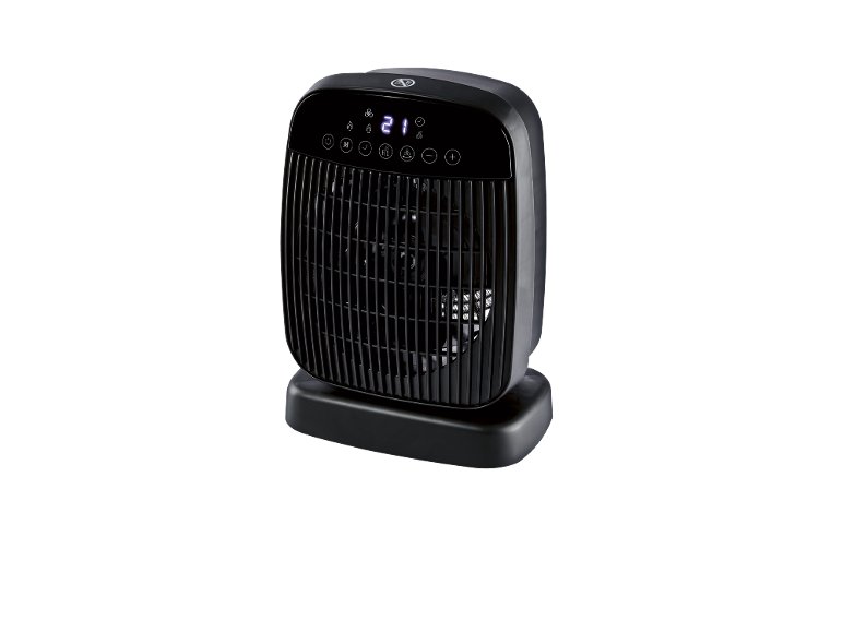 Radiateur soufflant avec LCD + télécommande