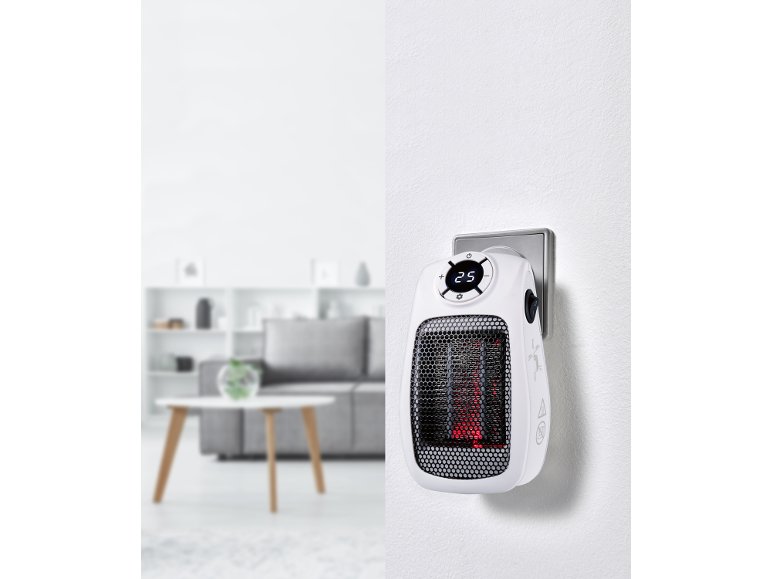 Chauffage soufflant de prise en céramique 600 W TSH 600 C1