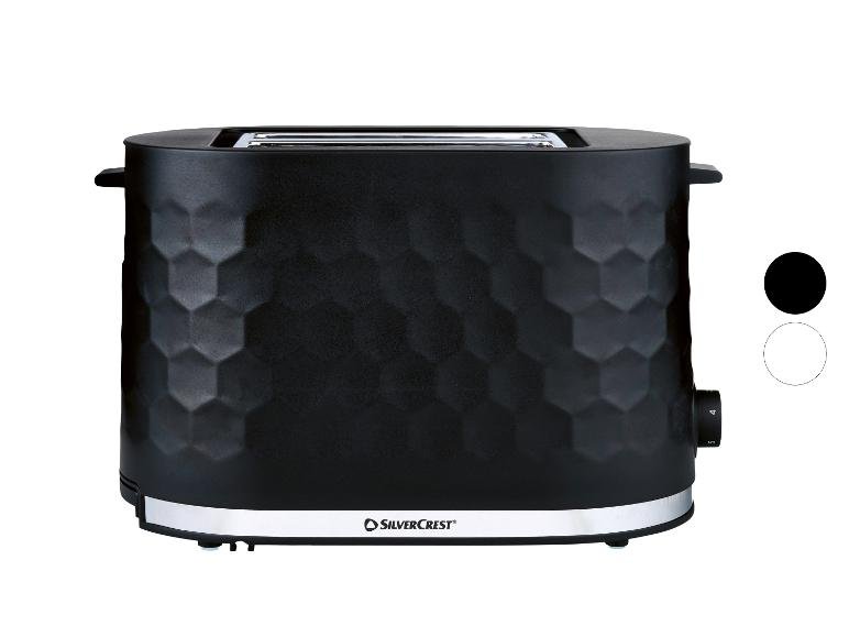 Grille-pain en plastique à deux fentes avec structure alvéolée STKW 870 A1