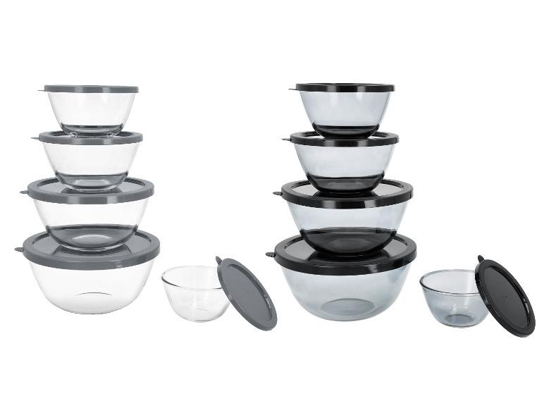 Set de 5 bols en verre