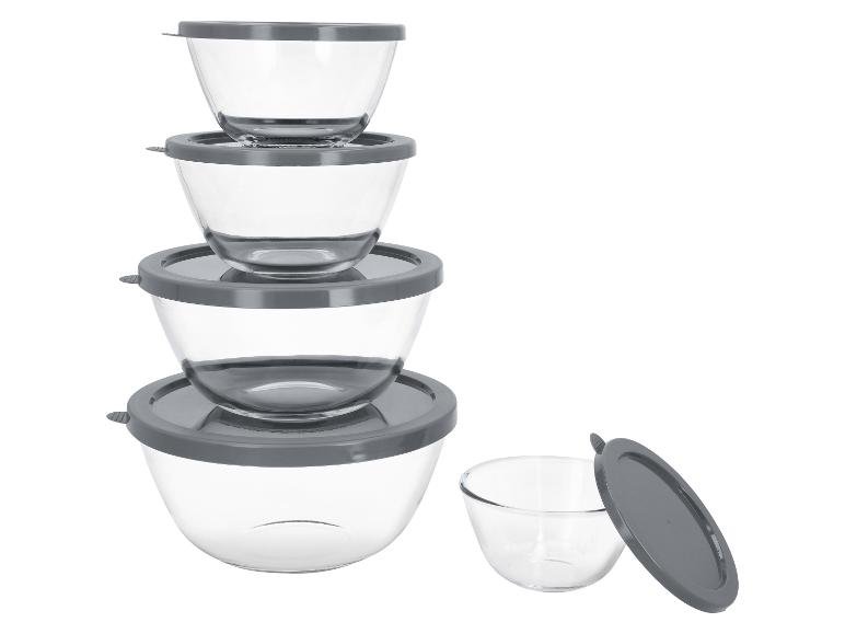 Set de 5 bols en verre