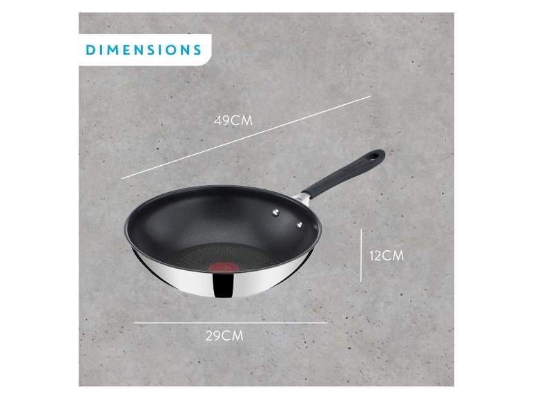 Wok en acier inoxydable Quick & Easy, Ø 28 cm