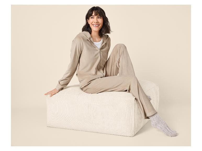 Ensemble détente en velours femme